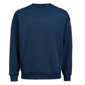 Untagged Movement Mens Crew Neck Loose Fit Sweatshirt / Navy